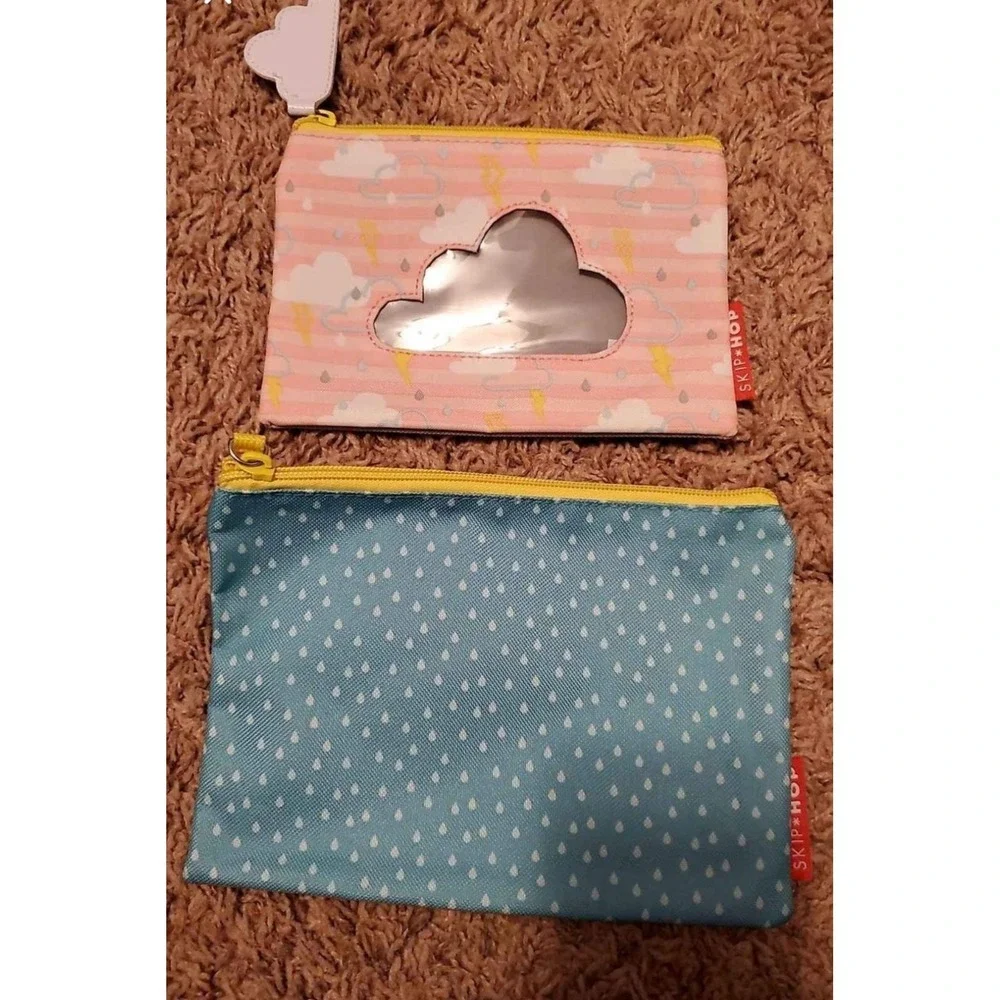 Skip hop rain cloud forget me not kid pouch diaper bag